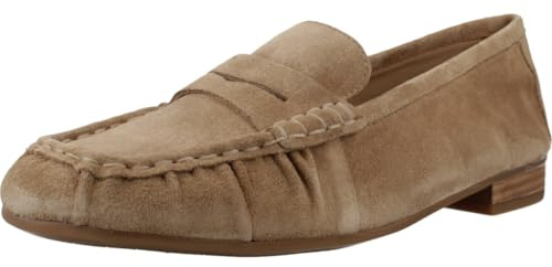 Unisa Balta Damenschuhe und Mokassins aus rauem Leder, Braun