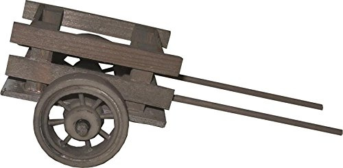 Unbekannt Miniatur Zubehör, Eselkarren, Heuwagen Länge ca. 11,5cm