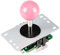 EG STARTS Arcade Classic Competition 5 Pin Stick 5P Rocker 8 maneras Joystick para PC Xbox 360 PS2 PS3 Juegos KOF SNK Arcade DIY Kit Parts Mame Jamma Machine Gaming (Rosa)