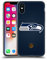 Head Case Designs Offizielle NFL Fussball Seattle Seahawks Logo Soft Gel Handyhülle Hülle kompatibel mit Apple iPhone X/iPhone XS