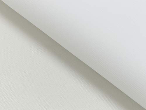Tüll - Meterware - für Bekleidung & Deko - 140 cm - standfest und hochwertig - Meterpreis (Weiß)