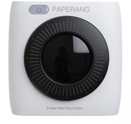 Portable Mini Imprimante Bluetooth 4.0 Photo et Laber Maker - Papier d'Impression de Poche - Thermique Pratique pour Android/iOS [Nouveau Produit à 300 dpi]