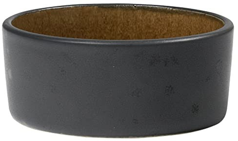 BITZ Minischale Dia. 7,5 x 3 cm Schwarz/Amber