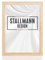 Stallmann Design 'New Modern' Bilderrahmen 33 x 98 cm | Farbe: Sonoma Eiche | eleganter Frame für Ihre Fotos und Motive