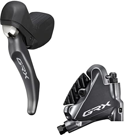 Shimano Leva freno a disco idraulica GRX BL-RX810 GRX con pinza BR-RX810, posteriore sinistro