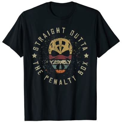Eishockey Spieler Torwart Puck Bully Penalty Team Geschenk T-Shirt
