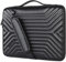 DOMISO 14 Shockproof Waterproof Laptop Sleeve with Strap Lightweight Soft EVA Tablet Case for 14 Inch Laptops/Apple/Lenovo ThinkPad/HP Pavilion 14 Stream 14 / Dell/ASUS, Black