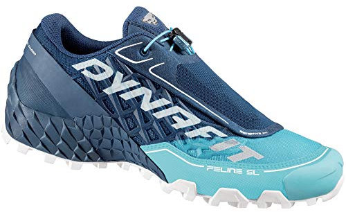 DYNAFIT Damen Feline Sl Laufschuhe Trailschuh Poseidon/Silvretta - Dunkelblau 36