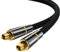 Eono Optisches Kabel, 3m Toslink Optisches Digital Audiokabel S/PDIF Kompatibel mit Stereoanlage, Heimkino, Soundbar, TV, Xbox, PS4