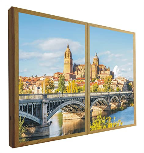 Finestre False con Luce Vista Cattedrale di Salamanca