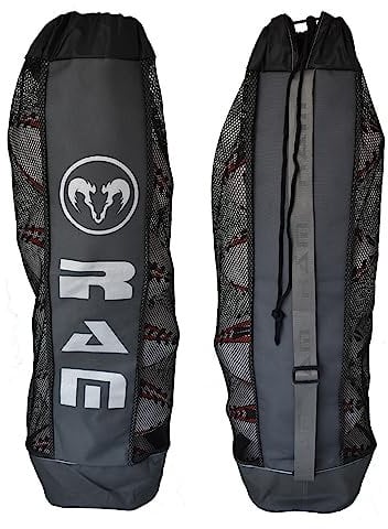 Ram Rugby Ball Tube Bag - Adjustable Carry Strap - Holds 5 x Size 5 Rugby Balls