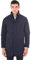 Ciabalù Giaccone Invernale Uomo Elegante Slim Fit Cappotto in Tessuto Tecnico Impermeabile (4XL, Blu)