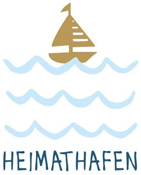 20 Servietten Maritim Heimathafen mit Segelboot als Tischdeko. Papierservietten mit Motiv. Auch für Decoupage und Serviettentechnik 33x33cm