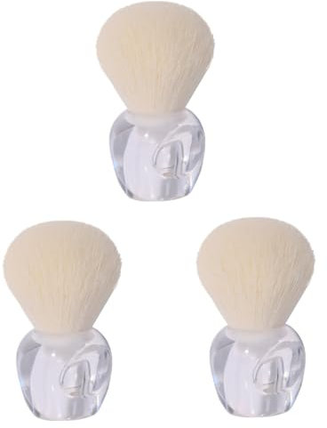 Ipetboom 3-teiliges Make-up-pinsel-set Für Damen Rouge Foundation Weiche Kunstfaser Mehrzweckpinsel Für Creme Flüssigkeit Reisegröße