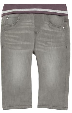 s.Oliver Wärmende Jeans mit Glitzer-Umschlagbund
