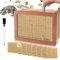 Asheyya Wooden Money Box, Savings Challenge Box 500&1000&2000&3000&5000&10000&DIY