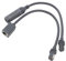 Dpofirs 2 Stück Ethernet Adapter Gen 3, Satelliten RJ45 Adapter für Gen3 V3, Rechteckiger Satellit, IP68, Wasserdicht, 1200 Mbit/s, Plug and Play