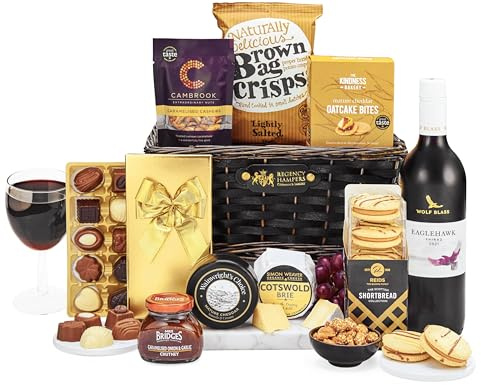 Audley Red Wine Hamper - Luxury Red Wine Gift Set
