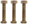 Advokingtap 5/16 Zoll Scherbolzen Set für Ariens Schneefräsen, Sechskant, Stahl, Scherbolzen, Gold