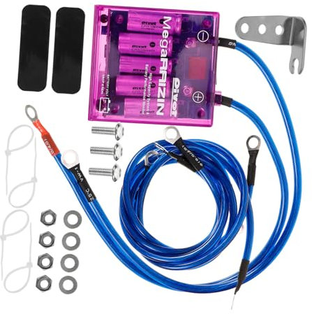 MAGICLULU Stabilizzatore Di Tensione Digitale Fili Di Regolatore Di Tensione Per Auto Raddrizzatore Di Display Digitale Per Monitorare Efficienza Accensione