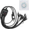 Whltzf USB Programming Cable CB Radio Coding Cable Program Cord Accessories Usb Programming Cable