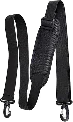 WEIKANG Adjustable Padded Shoulder Strap, Universal Replacement Bag Strap | Dual Clasps, for Briefcase, Computer Messenger Bag, Luggage Duffel Camera
