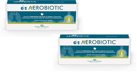 Prodeco Pharma GSE AEROBIOTIC 20 Fiale - Soluzione da Nebulizzare tramite Aerosol