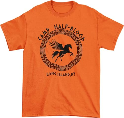 Tribal T-Shirts Camp Half Blood T-Shirt, Unisex, Erwachsene und Kinder, inspiriert von Percy Jackson