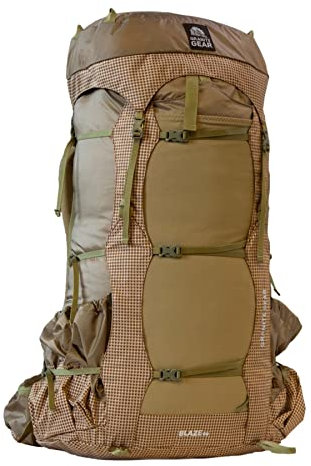 Granite Gear Blaze Rucksack, 60 l, Pottery Clay/Brown Gingham/Walleye Regular