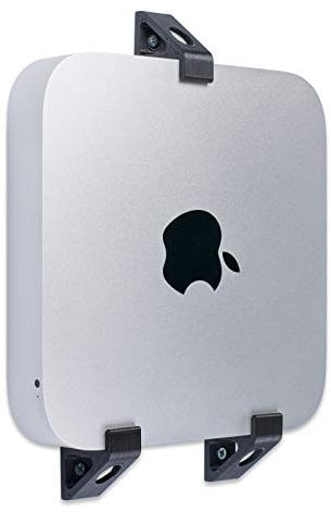 P3D-Lab Wall Mount Bracket for Mac Mini 2010-2021- 3 Years Warranty - Made in UK (Black)