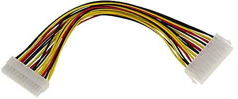 KALEA-INFORMATIQUE Cordon adaptateur rallonge ATX 24 Femelle vers ATX24 Mâle. Longueur 30 cm