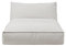 blomus Stay Outdoor Bett, 120x190 cm, Cloud, Wetterfest, Wasserabweisend, UV-beständig, Hochwertige Sonnenliege mit Stahlbügel für Balkon, Garten und Pool, Premium-Boden, Keine Montage erforderlich