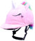 ARBO-INOX - Reithelmüberzug - Reithelmabdeckung - Einhorn - rosa- für Kinder