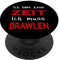 PopSockets Ich habe keine Zeit ich muss Brawlen PopSockets mit austauschbarem PopGrip