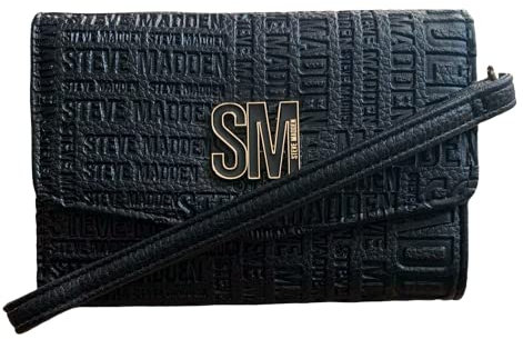 Steve Madden BBRETT Umhängetasche, Schwarz, Einheitsgröße