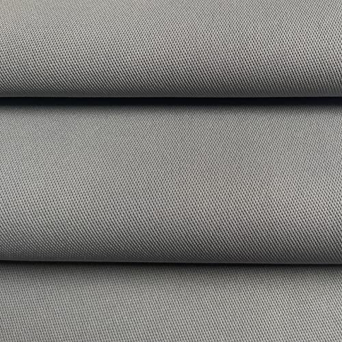 FORTIS POLSTER Himmelstoff SAM354 Grau als Meterware - kaschierter Autostoff für Dachhimmel, Sitze und Innenverkleidungen - ca. 150 cm breit, mit ca. 2,5 mm PU-Schaum