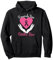 Octobre Rose Cancer Du Sein Cadeau Octobre Rose Sweat à Capuche