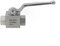Entgoinggo Hydraulischer Kugelhahn, 2-Wege-500 Bar MWP Kohlenstoffstahl-Absperrventil für industrielle Rohrleitungen, Edelstahl-Hydraulikventil (3/8)