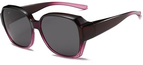 Farrobor Surlunettes de Soleil Polarisées - Sur Lunettes de Soleil Femme Homme pour Protection UV400 Conduite