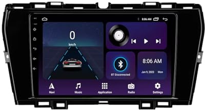 Pantalla Radio para SsangYong Tivoli 2019-2021 Android 15 9 Pulgadas Multimedia Pantalla con BT GPS WiFi Radio Backup Camera para, 8 Core 8G+256G