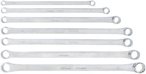 KS Tools Chromeplus Doppel-Ringschlüssel-Satz, XL, 7-tlg