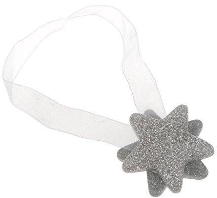 Gazechimp 1pcs Vorhang Gürtelschnalle Magnetische Raffhalter Halter Vorhang Band , Stern Design - Silber