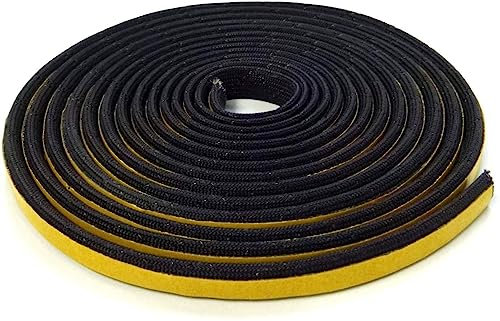 Junta autoadhesiva para chimenea, 3 m, diámetro de 6 mm, apta para diferentes modelos de chimenea Justus