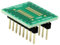 Proto-Advantage SOIC-16 auf DIP-16 SMT-Adapter (1,27 mm Teilung, 150/200 mm Körper), 2 Stück