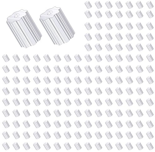 TOAOB 2000 Piezas Cierres para Pendientes de Silicona 3 mm x 3 mm Transparente Cierres Pendientes Tapón de Seguridad Tope Posterior de Goma para Manualidad Fabricación de Joyas