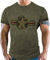 Gasoline Bandit T-shirt de fan de l'armée américaine en jean délavé Look USAF, Usaf Olive, XXXX-Large