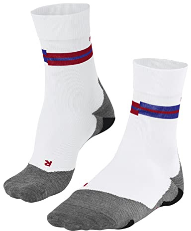 FALKE Herren Laufsocken RU5 Race M So Funktionsmaterial antiblasen 1 Paar, Weiß White 2021, 44-45