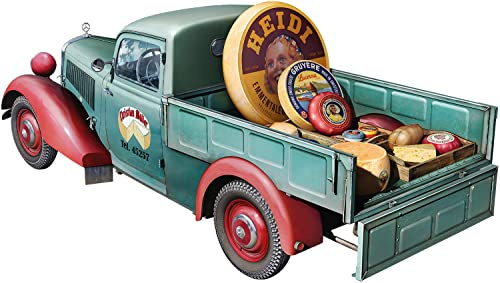 MiniArt 38046 1:35 Käse Lieferwagen Typ 170V m. Zub. - originalgetreue Nachbildung, Modellbau, Plastik Bausatz, Basteln, Hobby, Kleben, Modellbausatz, Zusammenbauen, unlackiert