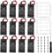 12 PCS 2 AAA Battery Holder, KUOQIY 2 x 1.5V AAA 3V Battery Holder Case with Wire Leads, with 2 PCS Plastic Battery Storage Box & Screwdriver & Screws