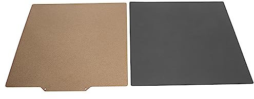 Flexible Pei Sheet, 255x245MM Magnetic Double-Sided Magnetic Build Plate Flex Steel Sheet with PEI Coating for CR-6 SE 3D Printer